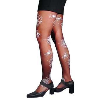 Spiderweb Print Tights (11 pcs.)