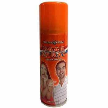 ORANGE HAIR SPRAY, WASHABLE (24 pcs)