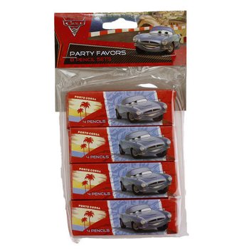 Disney Cars Small Colouring Pencils - 4-Pack in Box (48 pcs.)