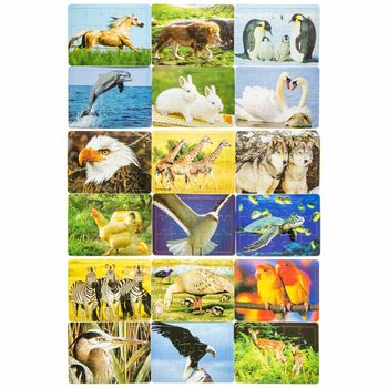 MIX SMALL ANIMAL PUZZLES (72pcs)