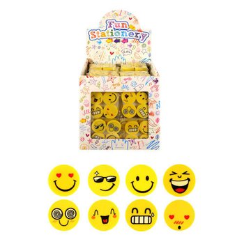 GUMMEN MODEL: 4-PIECE SMILEY GUMMEN SET IN DISPLAY (120 pcs.)