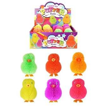 LUMINOUS PUFFER DUCKS IN DISPLAY (12pcs)