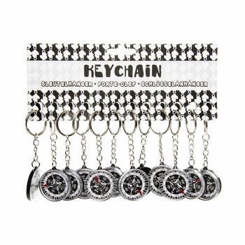 Compass Keyrings (48 pcs)