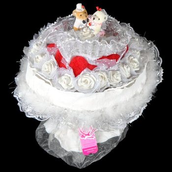 BIG BEAR BRIDE BOUQUET