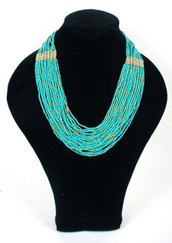 Luxury Turquoise Necklace (Ibiza Look, 1 pc)