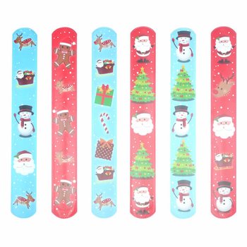Christmas Snap Bracelets Assortment (120 pcs)