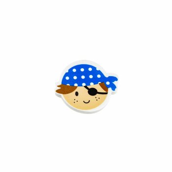 Pirate Erasers in Display (30 Pcs)
