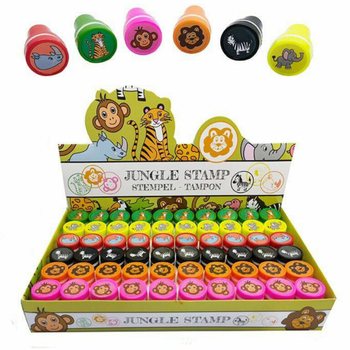 Jungle Animal Stamps in Display (60 pcs)
