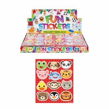 FUN STICKERS - MODEL: ANIMALS (120 pcs)