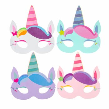 FOAM MASK MIX UNICORN / UNICORN (48pcs)