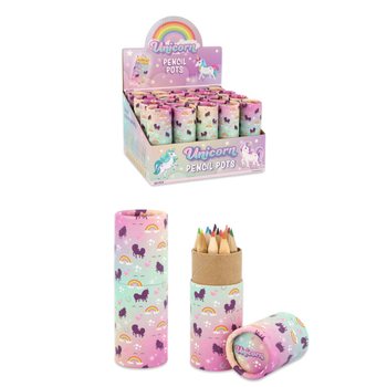 12x Coloured Pencils in Case: Model: Unicorn - On Display (20 pcs.)