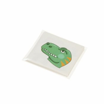 FUN TATTOOS - MODEL: DINOSAUR, Each pack 12x Tattoos (48 pcs.)