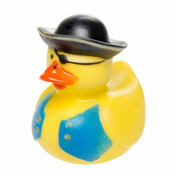 MIX BATH DUCKS PIRATE - 5x5 Cm. (4pcs)