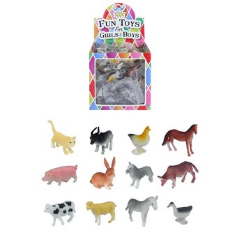 Lucky Dip Farm Animals in Counter Display (84 pcs)