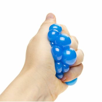 SQUISHY MESH BALL - Diameter: 5 cm - NEON COLOR MIX IN DISPLAY (24 pcs)