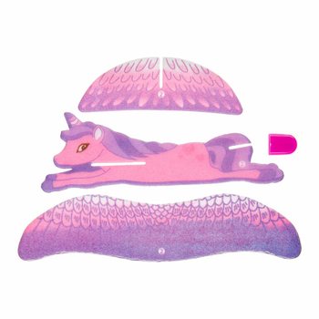 Unicorn Fighter Glider Foam Airplane (36 pcs.)