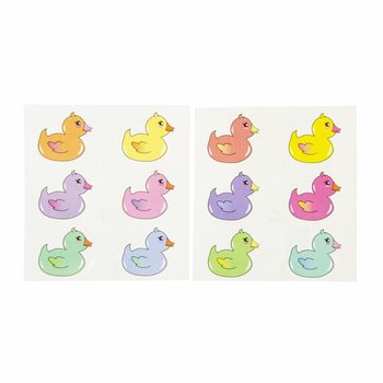 Fun Duck Temporary Tattoos (96 Sheets Display)