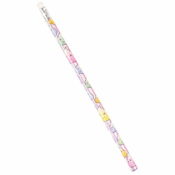 Neon 'Poop' Pencils with Eraser (12-Pack)