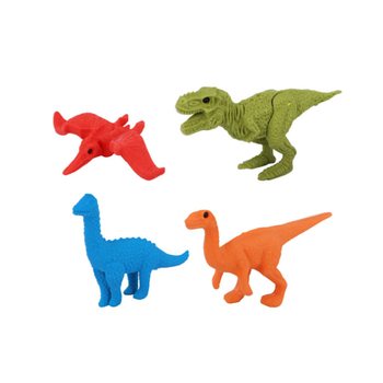 ERASERS - MODEL: MIX DINOSAURS - IN DISPLAY (80 pcs.)