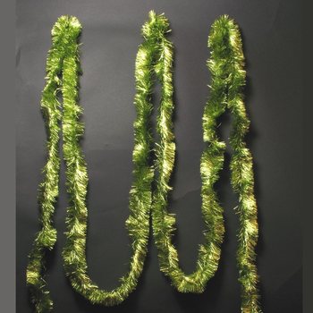 GREEN CHRISTMAS GARLAND OF 30 METERS