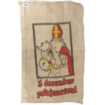Large Jute Saint Nicholas & Santa Sack