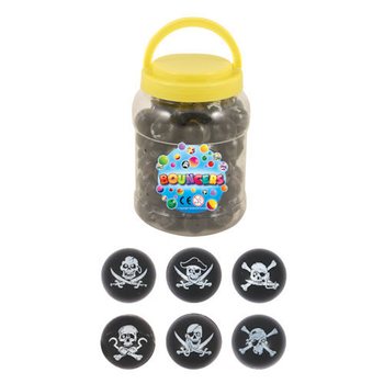 PIRATES STOVE BALLS Ø3.3 CM. IN POT (72st.)