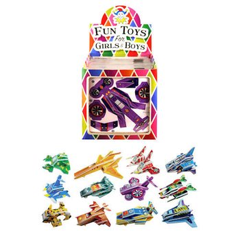 3D SPACE VEHICLES PUZZLES IN DISPLAY (60 pcs.)