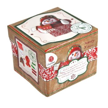 MAKE YOUR OWN CHRISTMAS BOX - MODEL: SNOWMAN