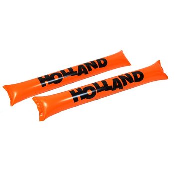 2 INFLATABLE HOLLAND CHEER STICKS (24st.)
