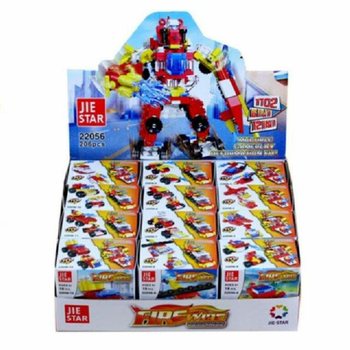 Bricks Fire Brigade Building Blocks - Display Box (12 pcs)