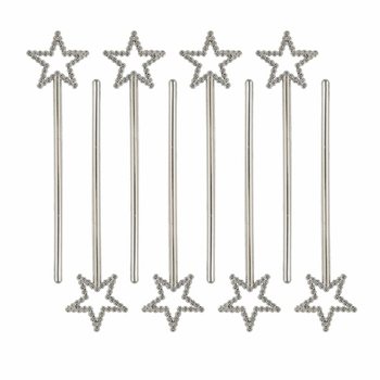 Star Magic Wand, 17 cm (1 pack of 8 pcs)