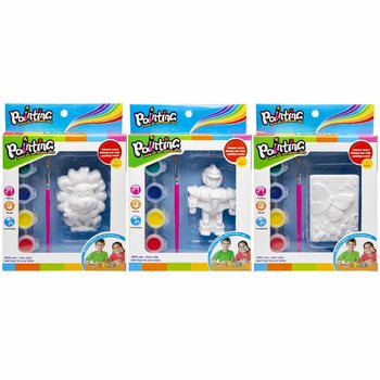 3D Painting Figure - Lion / Robot / Butterfly (6 pcs)