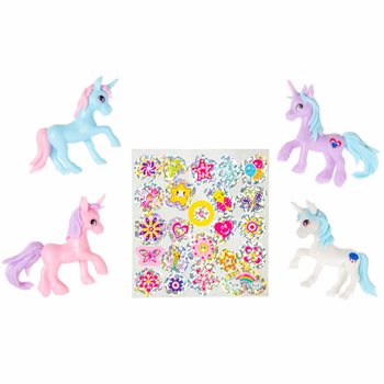 POCKET UNICORN - UNICORN + STICKERS IN GIFTBAG - IN DISPLAY (24pcs)