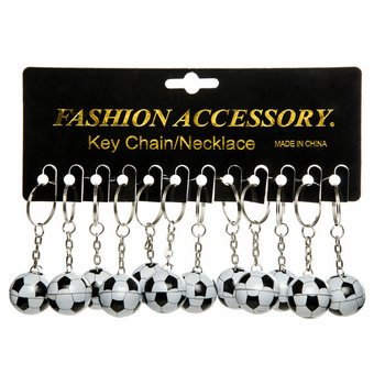METAL FOOTBALL KEYRING (48 pcs)