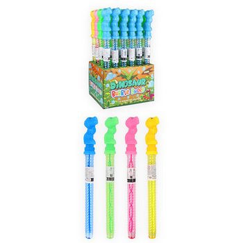 LARGE BUBBLE WAND 35 CM - DINOSAUR IN DISPLAY (24 pcs)