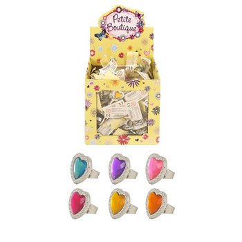 Children's Heart Rings in Display (240 pcs.)