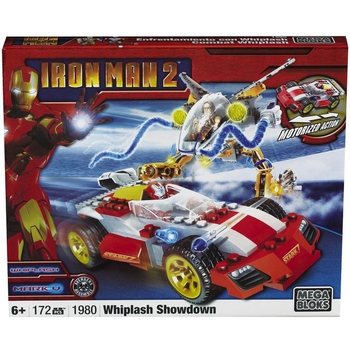 MEGA BLOKS Iron Man 2 Whiplash Showdown Playset - 1980