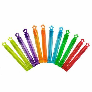 Colorful Star Bubble Wands (12-Pack)
