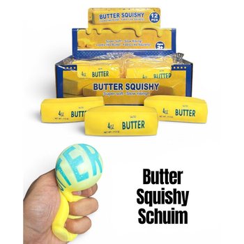 RAGE - SQUISHY BUTTER - FOAM FILLING - SLOW RISING - Dim 11x4x4 cm - IN DISPLAY (12 pcs)