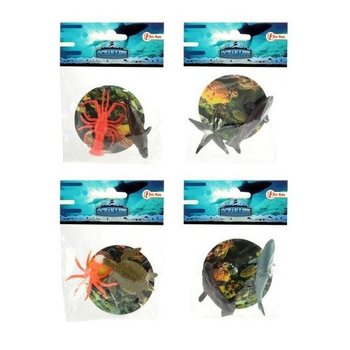 2-PIECE SET MARINE ANIMALS (12sets.)