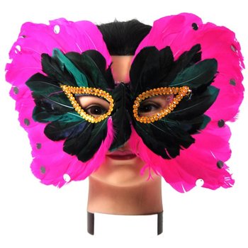 Feather Eye Mask - Model 4 (5 pcs.)