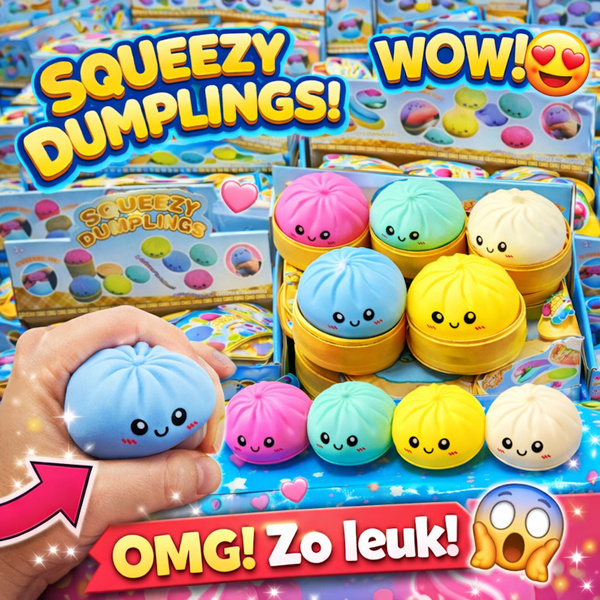 RAGE - Dumplings Bun Squishy - Squeezy