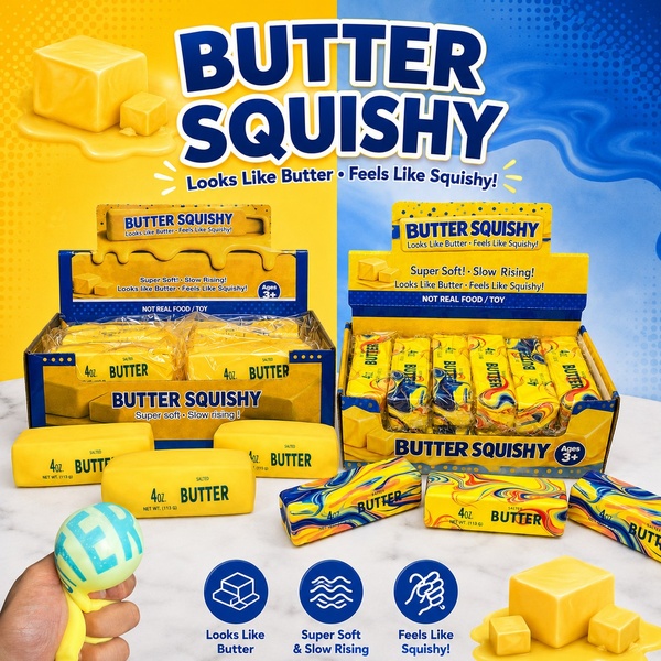 TREND - Butter Squishies & Butter Squeezy