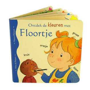 CHILDREN'S BOOK: DISCOVER THE COLORS WITH FLORAL (48st.)
