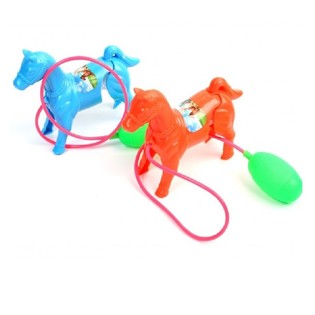 RUNNING HORSE WITH HAND PUMP (24st.)