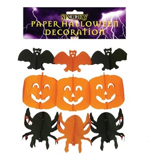 Mixed Halloween Decoration Garlands – 300 cm Long (6 pcs)