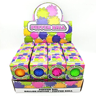 Puffer Ball in Gift Box - 6cm - In Box &amp; Display (24 pcs)