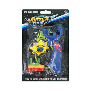 Spinner Battle Launcher Tops on Blister Card (6 pcs)